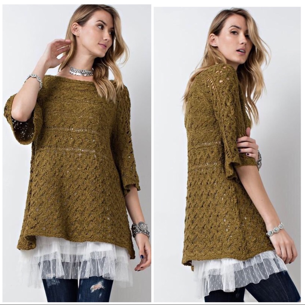 Oversized Light Knit Sweater